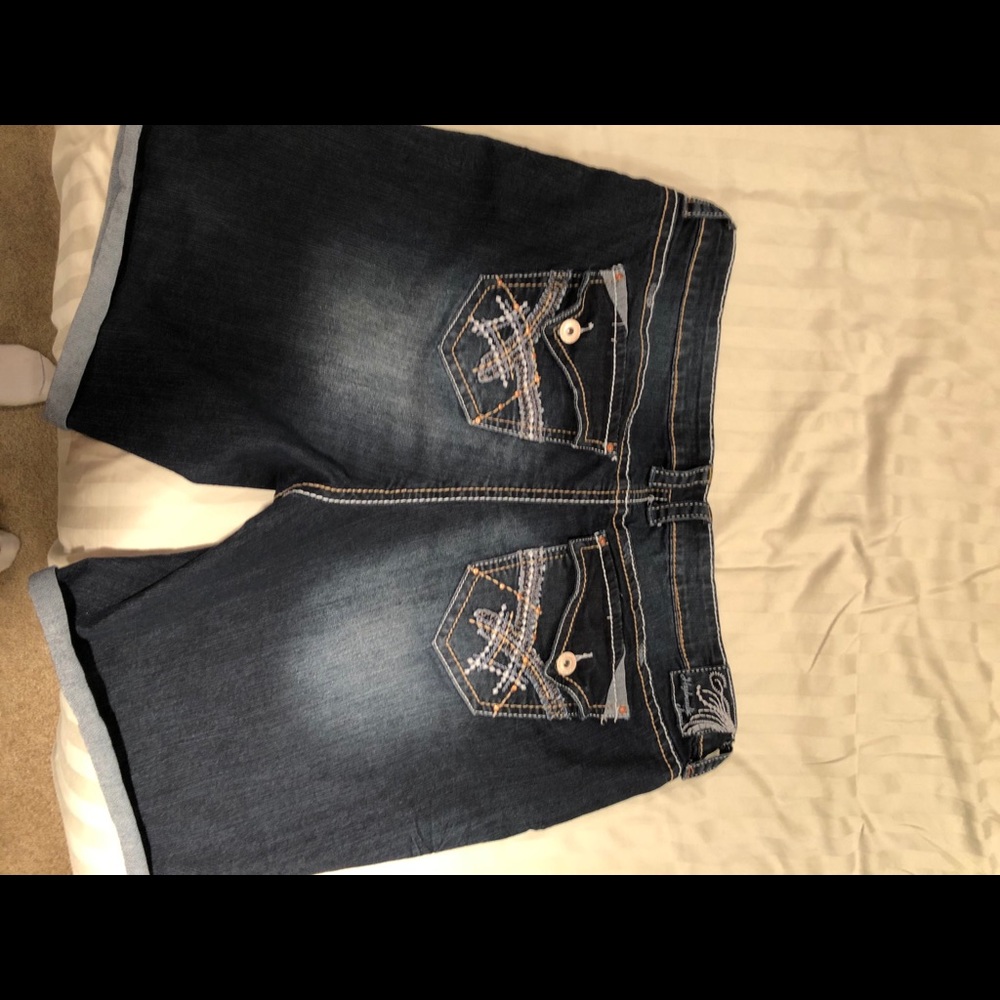 Women’s Hydraulic Jeans Shorts, size 24W